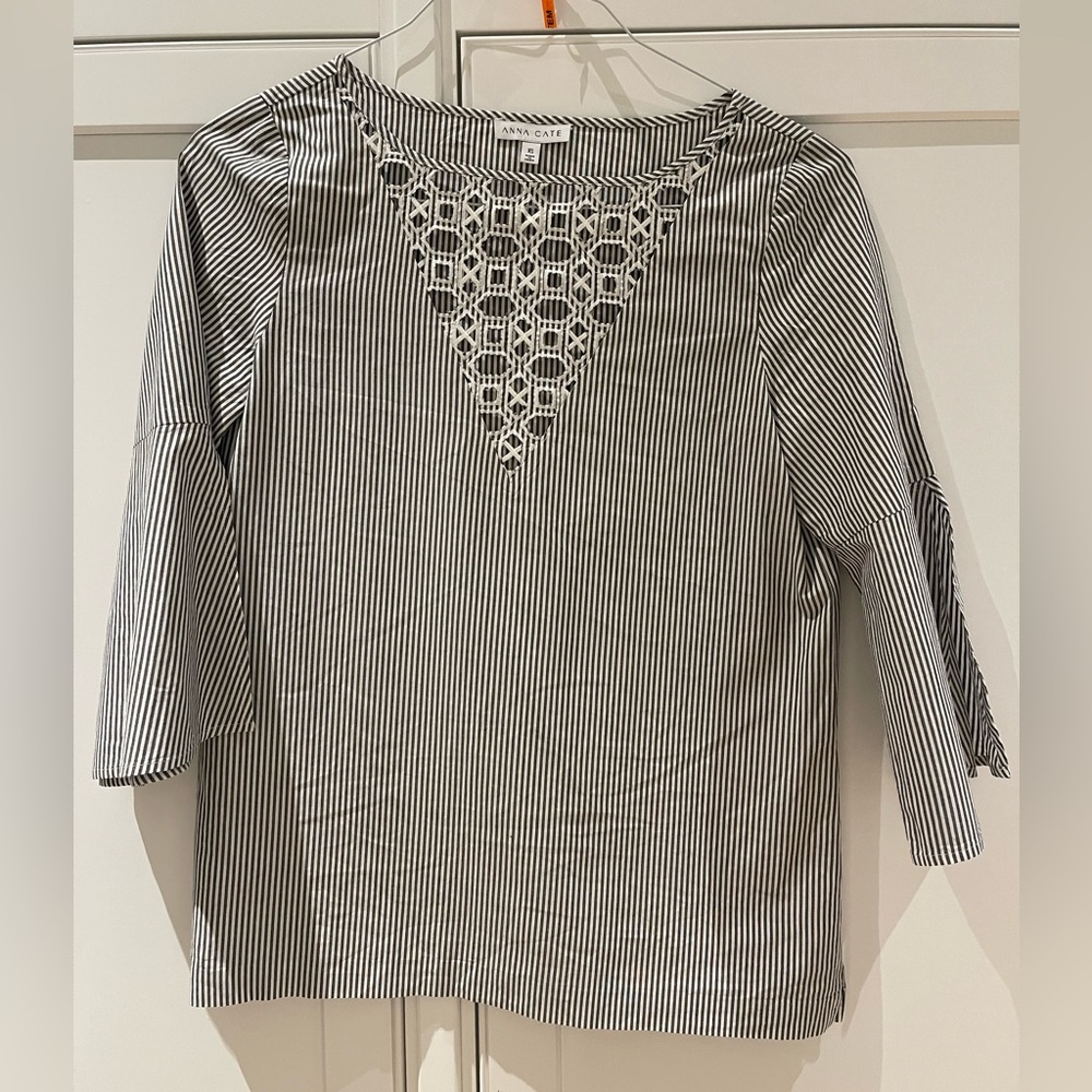 Anna Cate Gingham Top